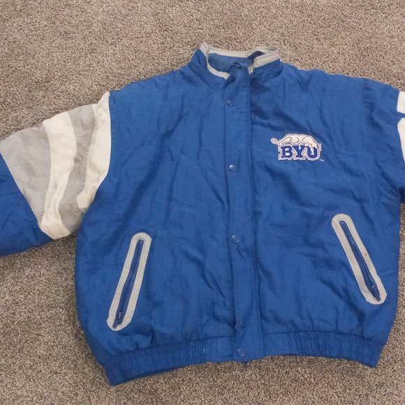 BYU 1990'S Vintage Other - BYU COUGARS VINTAGE 1990'S STARTER PUFFER COAT